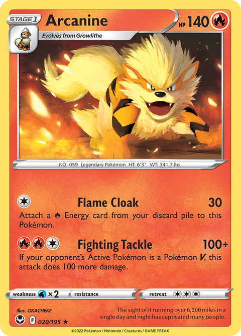 Arcanine - 020/195