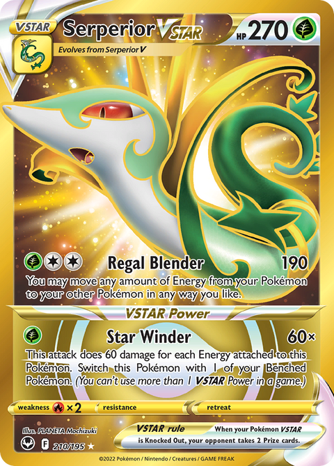 Serperior VSTAR (Secret) - 210/195