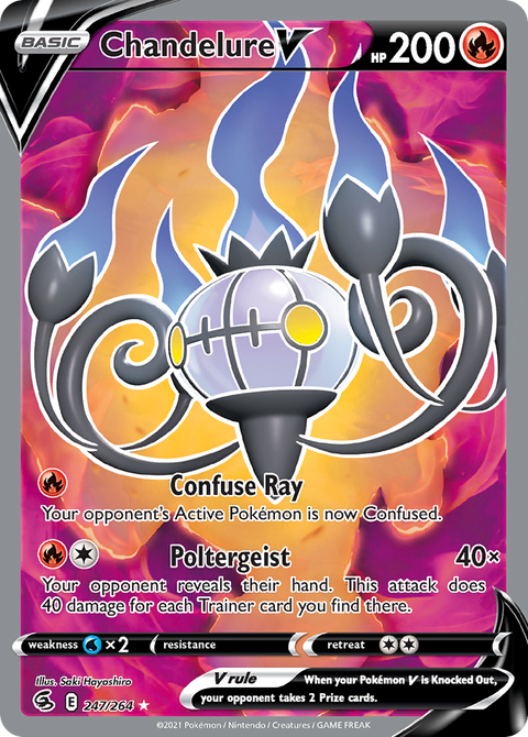 Chandelure V (Full Art) - 247/264