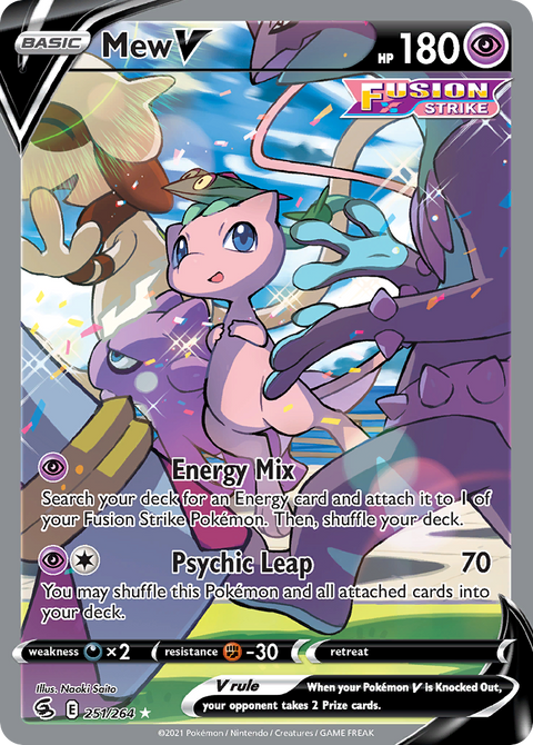 Mew V (Alternate Full Art) - 251/264