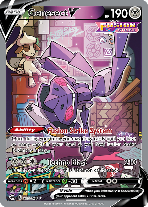 Genesect V (Alternate Full Art) - 255/264