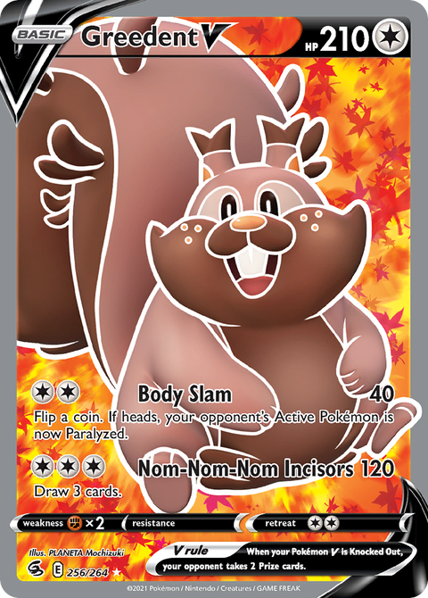 Greedent V (Full Art) - 256/264