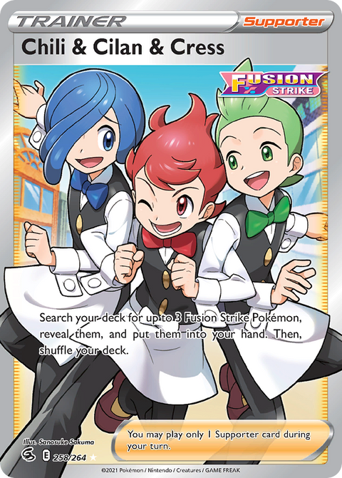 Chili & Cilan & Cress (Full Art) - 258/264