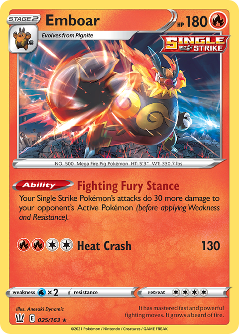 Emboar - 025/163