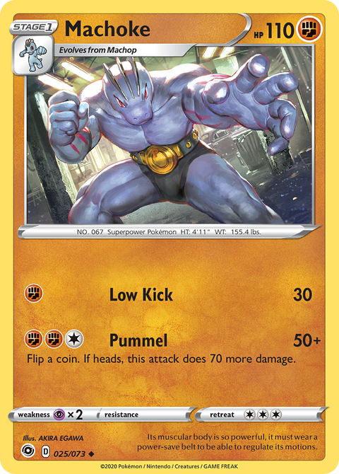 Machoke  - 025/073