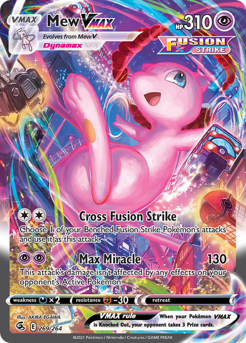 Mew VMAX (Alternate Art Secret) - 269/264