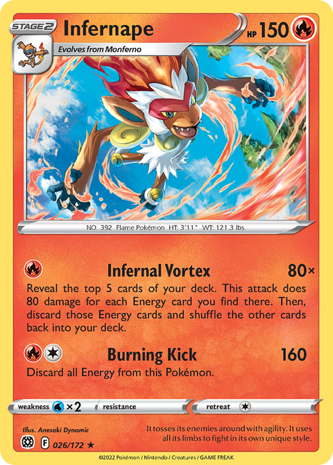 Infernape - 026/172
