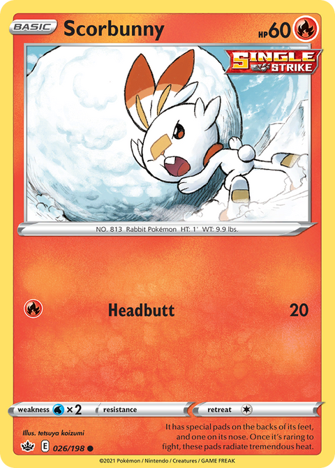 Scorbunny - 026/198