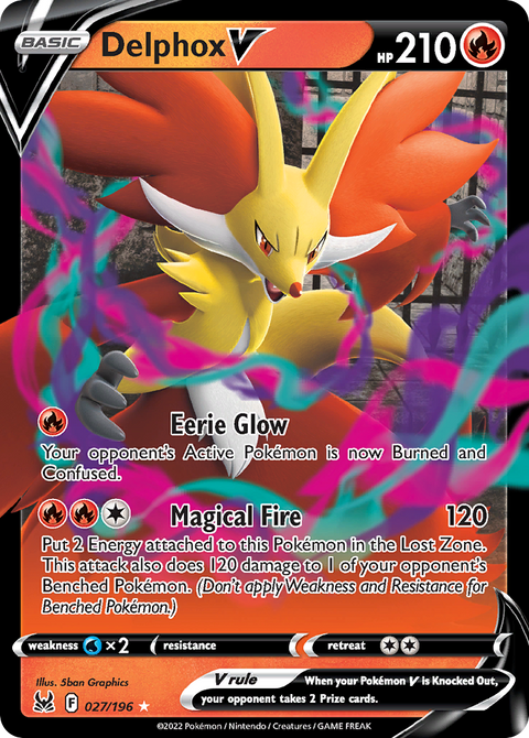 Delphox V - 027/196
