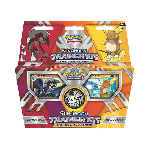 Pokemon TCG: Sun & Moon Trainer Kit - Lycanroc & Alolan Raichu