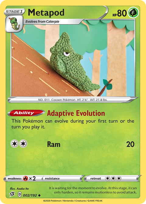 Metapod - 002/192