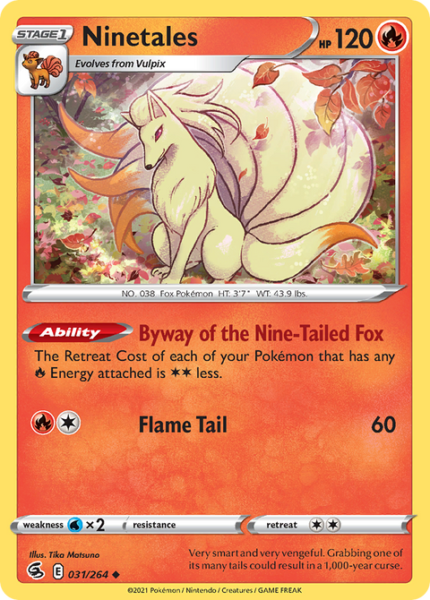 Ninetales - 031/264