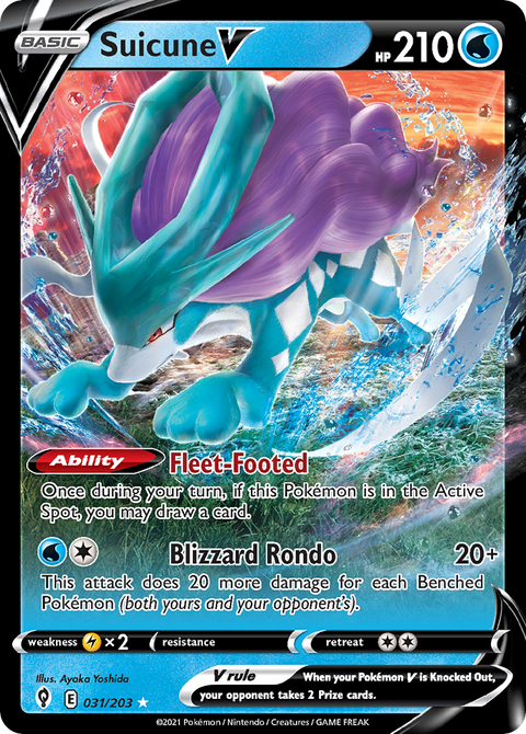 Suicune V - 031/203