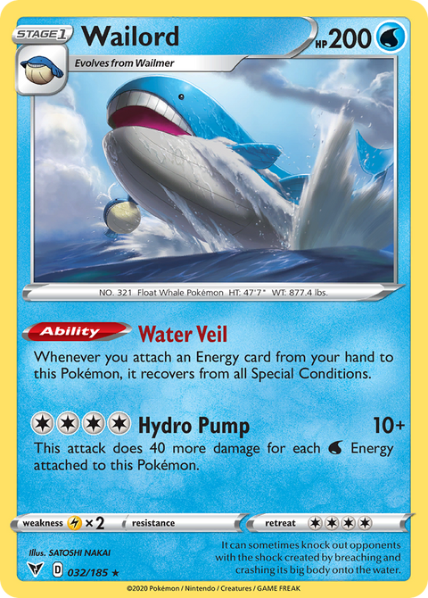 Wailord - 032/185