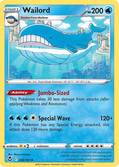 Wailord - 038/195