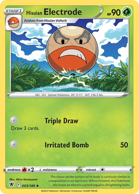 Hisuian Electrode - 003/189