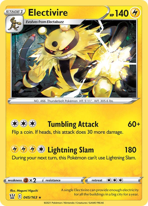 Electivire - 045/163