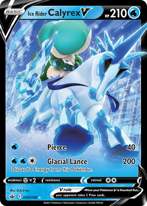 Ice Rider Calyrex V - 045/198