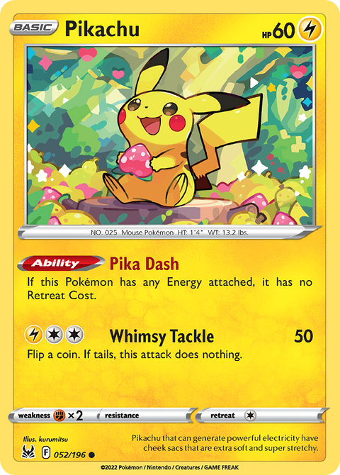 Pikachu - 052/196