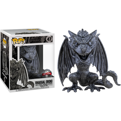 Game of Thrones - Rhaegal Iron 6" US Exclusive Pop! Vinyl [RS]