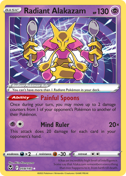 Radiant Alakazam - 059/195