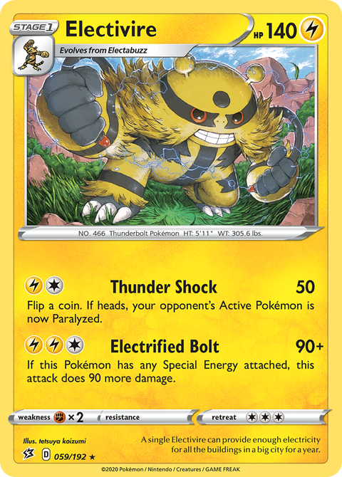 Electivire - 059/192