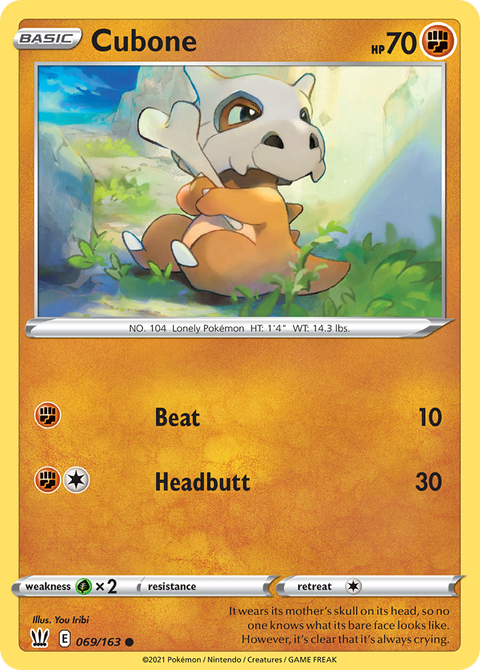 Cubone - 069/163