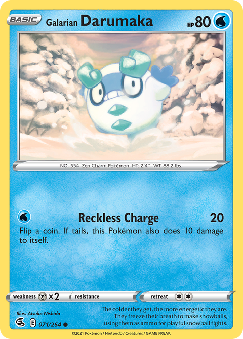 Galarian Darumaka - 071/264