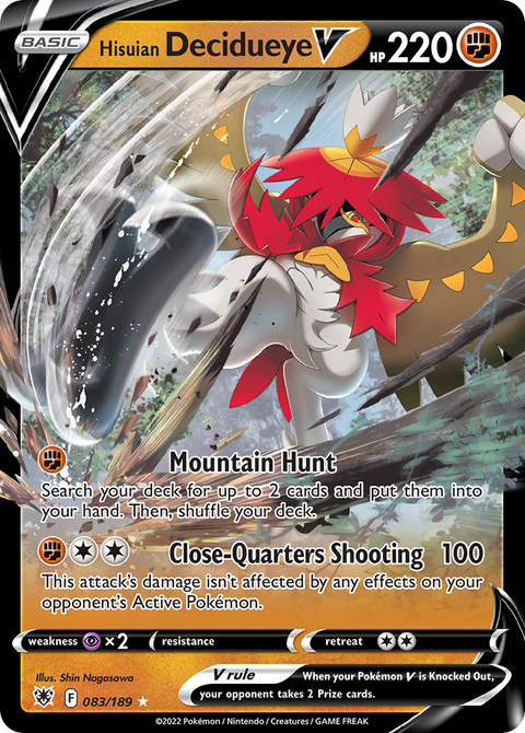 Hisuian Decidueye V - 083/189