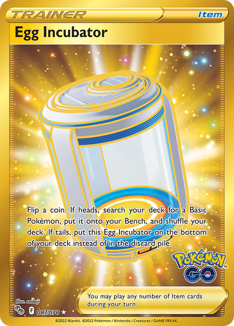 Egg Incubator (Secret) - 087/078