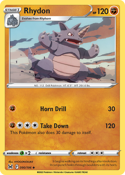 Rhydon - 090/196
