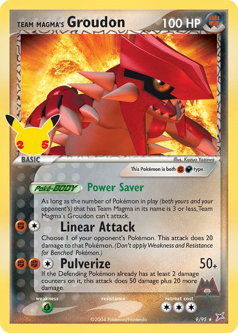 Team Magma's Groudon - 009/095  (Celebrations)