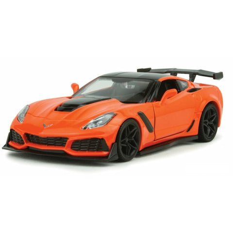 1:24 2019 Corvette ZR1 Orange - Motor Max Diecast