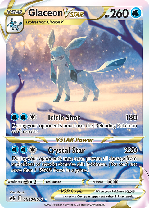 Glaceon VSTAR - GG40/GG70