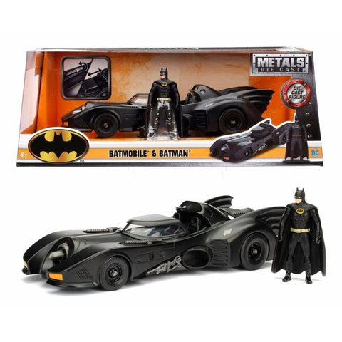1:24 1989 Batmobile with Batman Figure - Batman Diecast