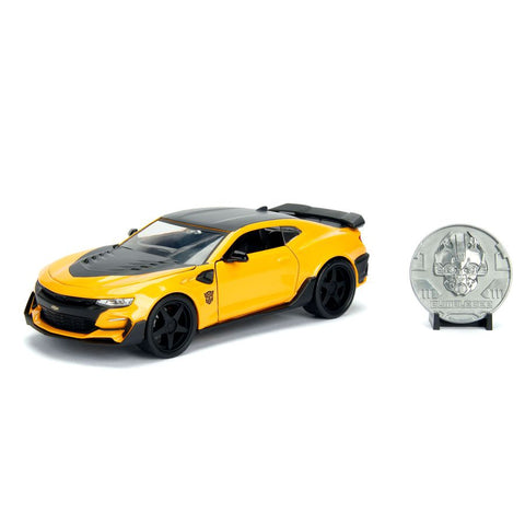 1:24 2016 Chevy Camaro Bumblebee with Coin - Transformers Diecast