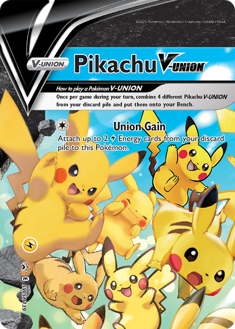 Pikachu V-Union - SWSH139