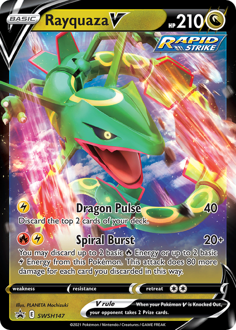 Rayquaza V - SWSH147