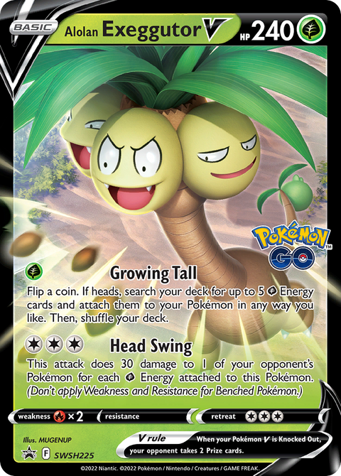 Alolan Exeggutor V - SWSH225