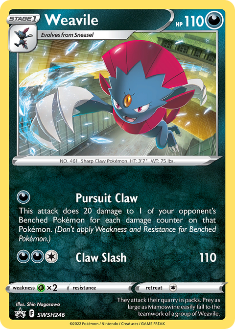 Weavile - SWSH246