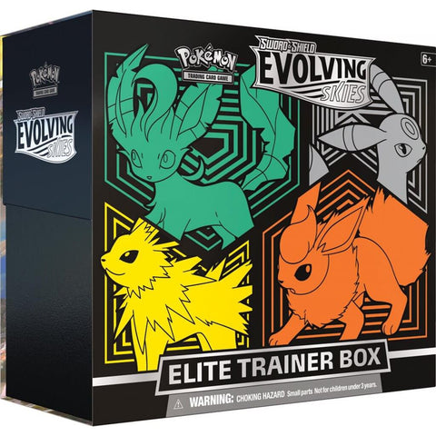 Pokemon TCG: Sword and Shield - Evolving Skies Elite Trainer Box