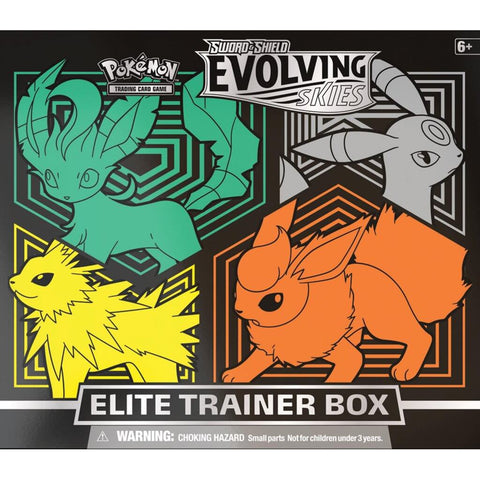 Pokemon TCG: Sword and Shield - Evolving Skies Elite Trainer Box