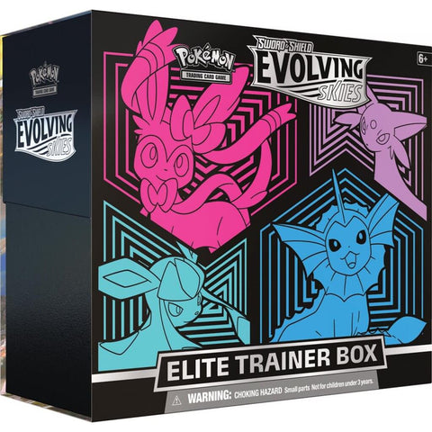 Pokemon TCG: Sword and Shield - Evolving Skies Elite Trainer Box