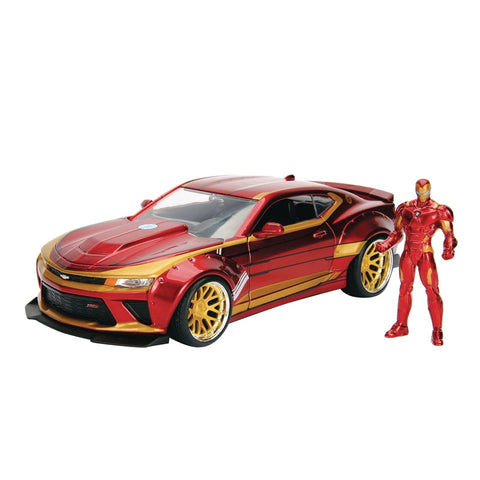 1:24 Iron Man & Chevy Camaro - Marvel Avengers Diecast